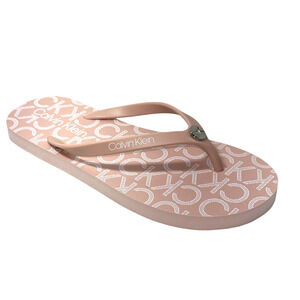 Calvin Klein Women's SARMINYA Flip Flop Pink SZ/5M